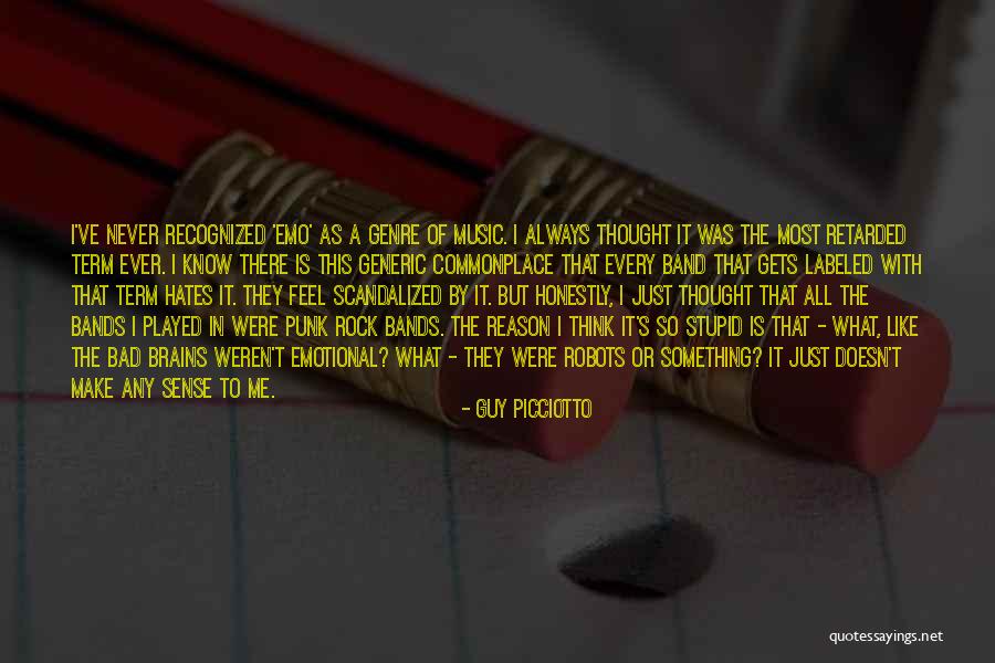 I Was Stupid To Think Quotes By Guy Picciotto I Was Stupid To Think Quotes By Guy Picciotto
