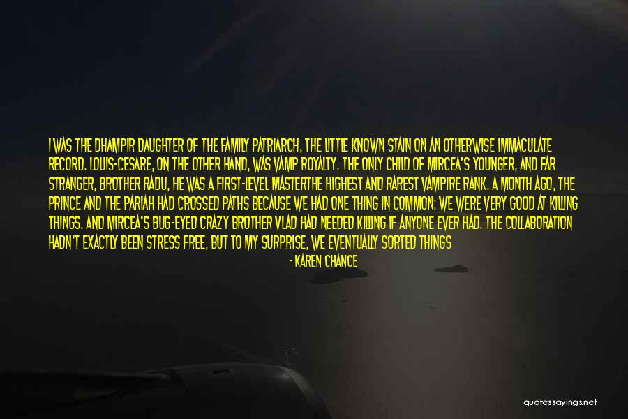 I Was Stupid To Think Quotes By Karen Chance I Was Stupid To Think Quotes By Karen Chance