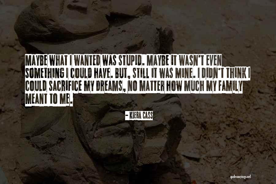 I Was Stupid To Think Quotes By Kiera Cass I Was Stupid To Think Quotes By Kiera Cass
