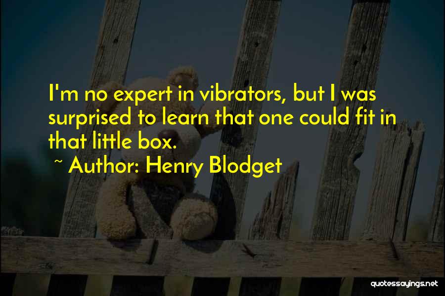 I Was Surprised Quotes By Henry Blodget