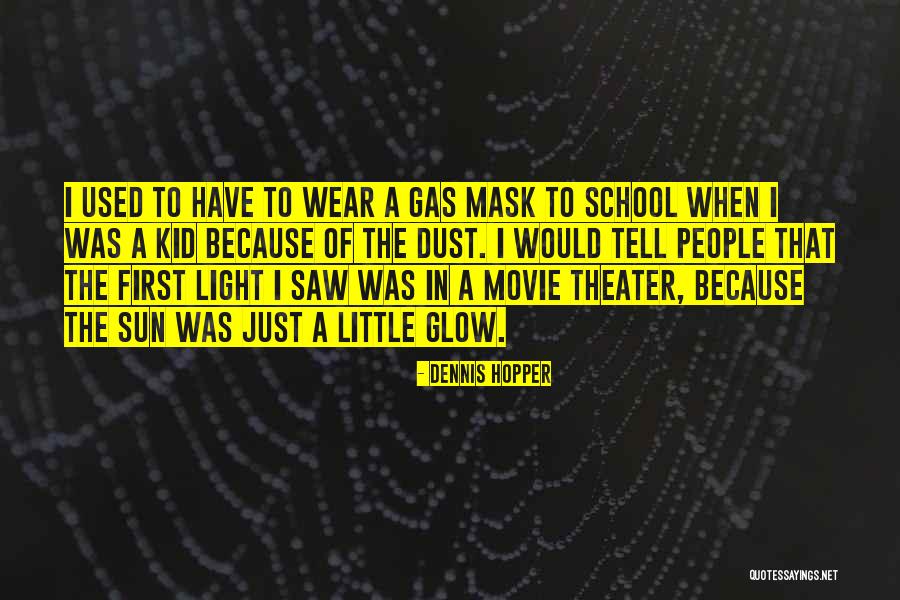 I Wear A Mask Quotes By Dennis Hopper