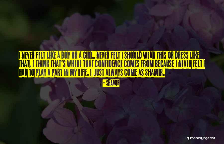 I Wear Confidence Quotes By Shamir I Wear Confidence Quotes By Shamir