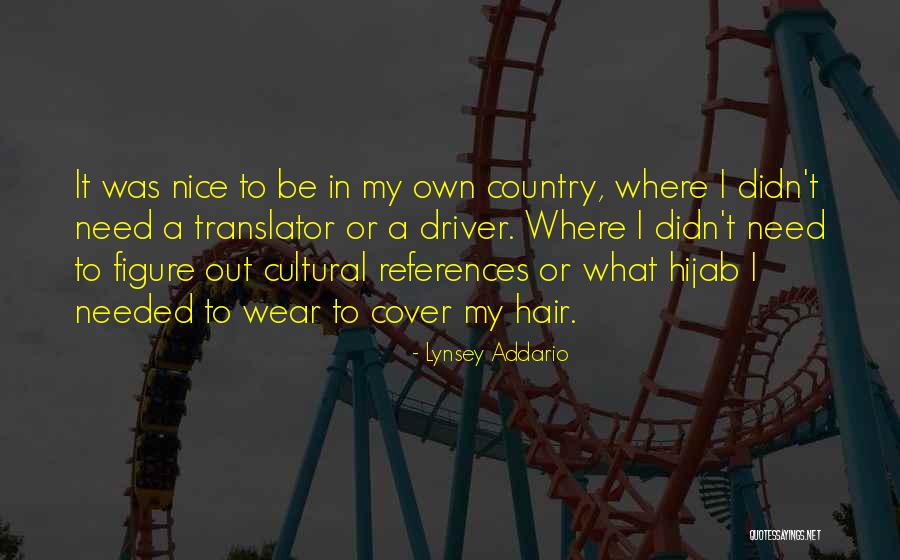 I Wear Hijab Quotes By Lynsey Addario I Wear Hijab Quotes By Lynsey Addario