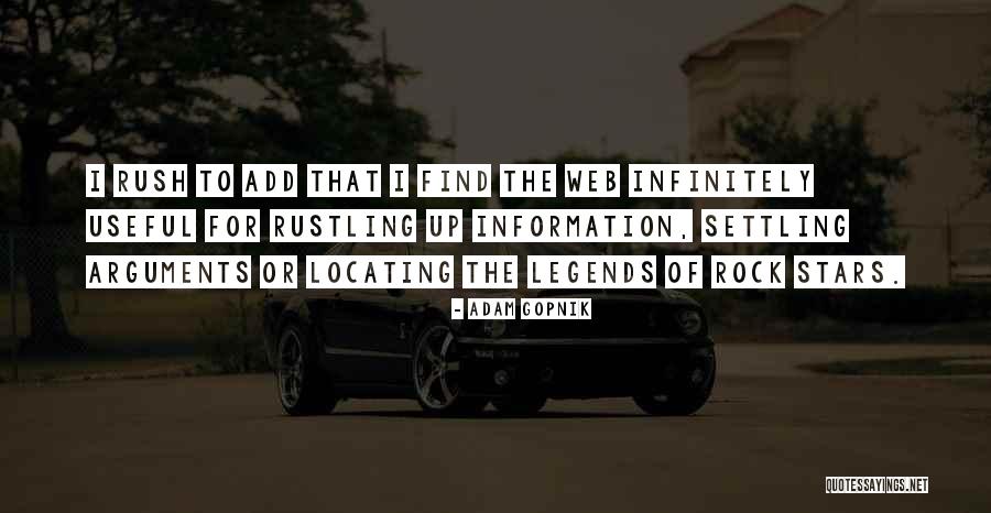 I Web Quotes By Adam Gopnik I Web Quotes By Adam Gopnik