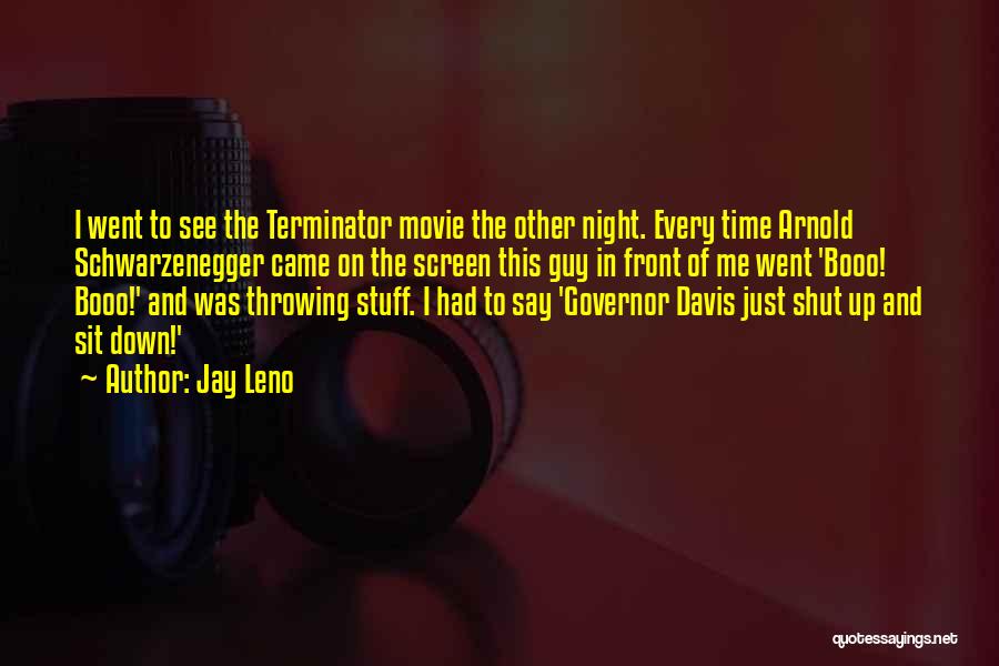 I Went Down Movie Quotes By Jay Leno