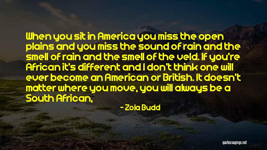 I Will Always Be Thinking Of You Quotes By Zola Budd