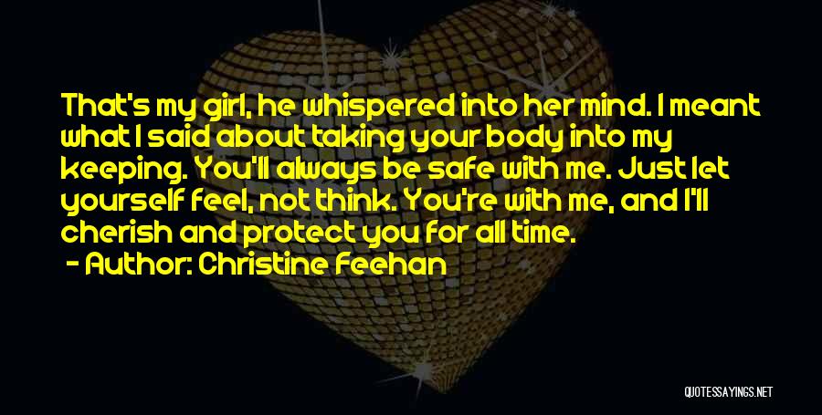 I Will Always Cherish You Quotes By Christine Feehan