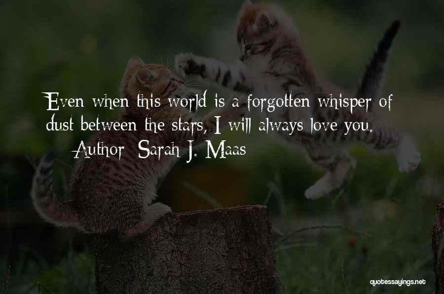 I Will Always Love You Quotes By Sarah J. Maas