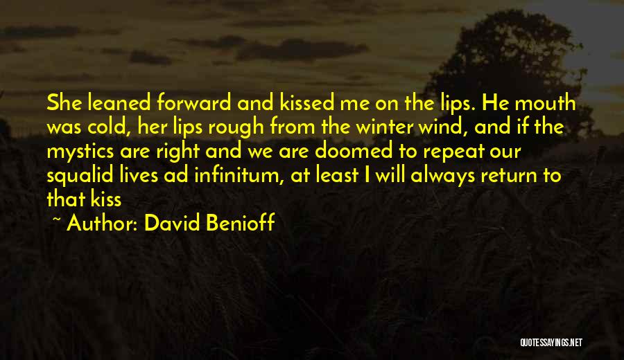 I Will Always Return Quotes By David Benioff