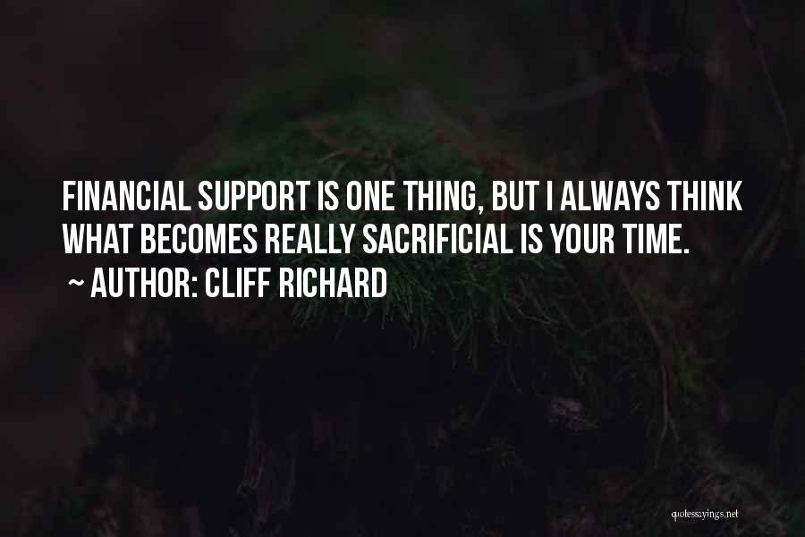 I Will Always Support You Quotes By Cliff Richard