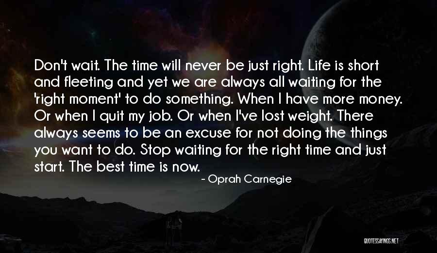 I Will Always Wait Quotes By Oprah Carnegie