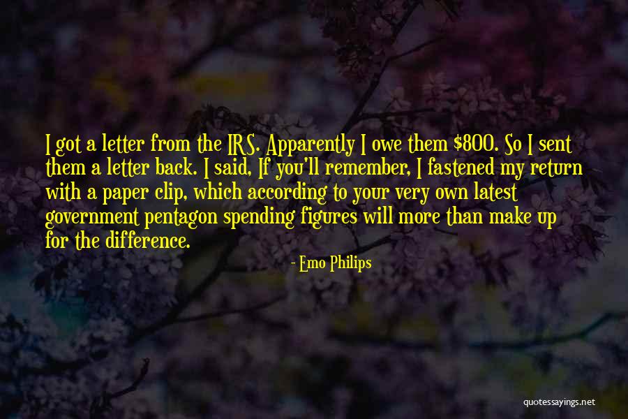 I Will Back Quotes By Emo Philips I Will Back Quotes By Emo Philips