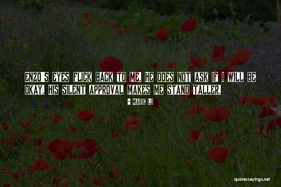 I Will Back Quotes By Marie Lu I Will Back Quotes By Marie Lu