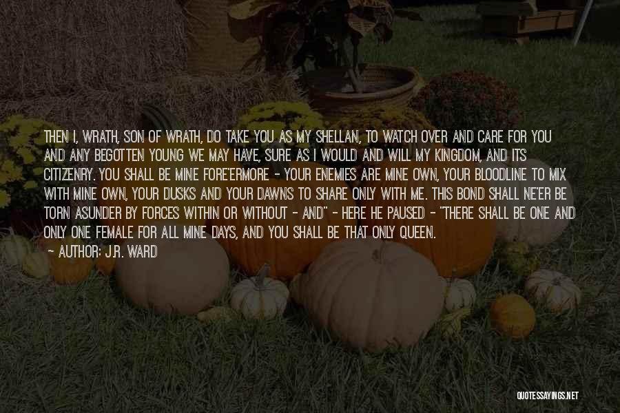 I Will Care Quotes By J.R. Ward