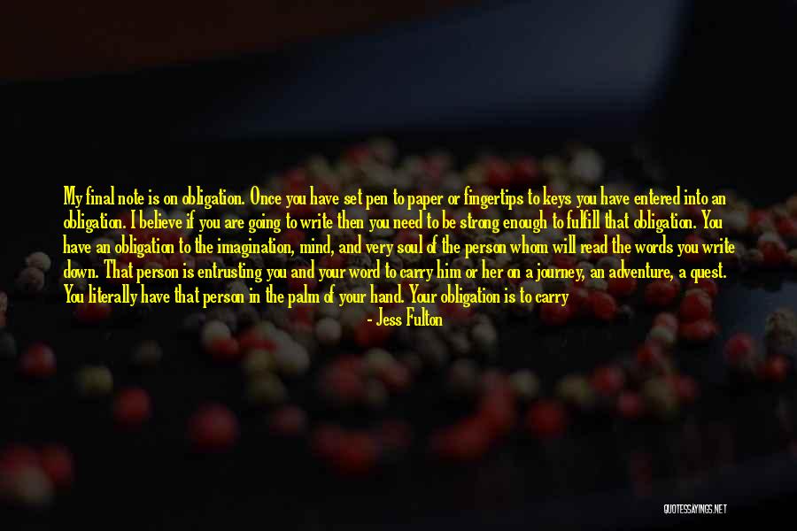 I Will Carry On Quotes By Jess Fulton I Will Carry On Quotes By Jess Fulton