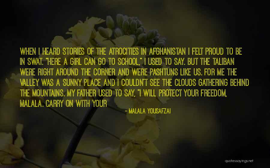 I Will Carry On Quotes By Malala Yousafzai I Will Carry On Quotes By Malala Yousafzai