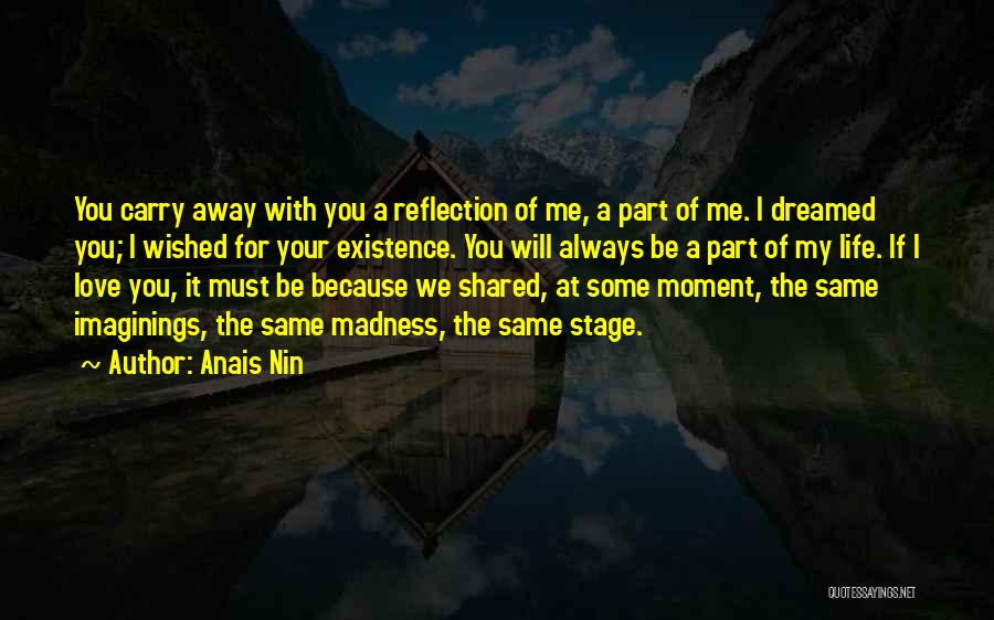 I Will Carry You Quotes By Anais Nin