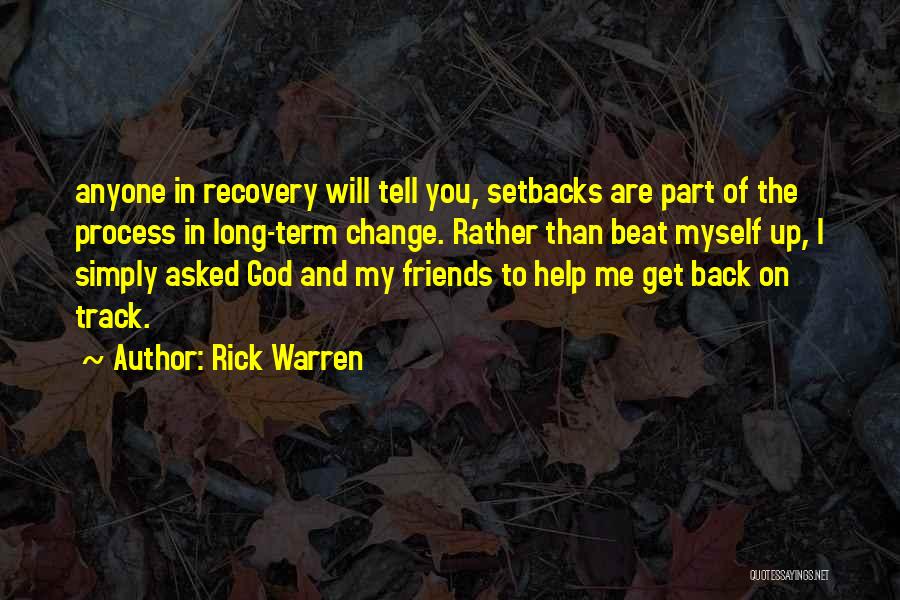 I Will Change Myself Quotes By Rick Warren