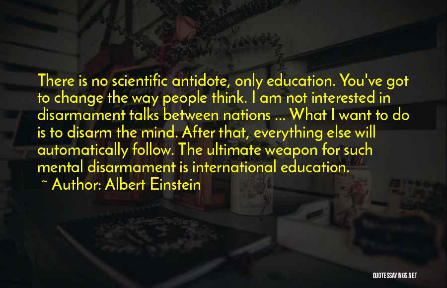 I Will Change Quotes By Albert Einstein