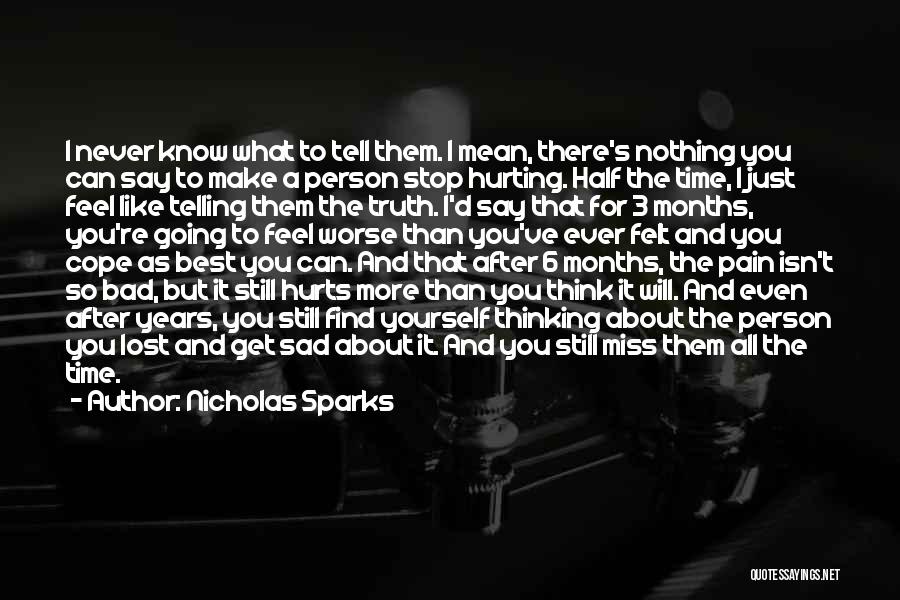 I Will Cope Quotes By Nicholas Sparks