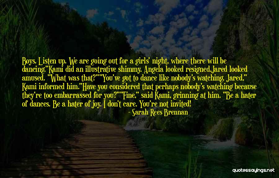 I Will Dance Quotes By Sarah Rees Brennan I Will Dance Quotes By Sarah Rees Brennan
