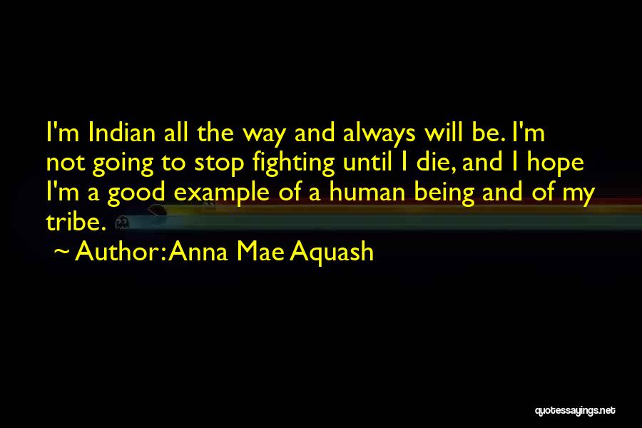 I Will Die Fighting Quotes By Anna Mae Aquash