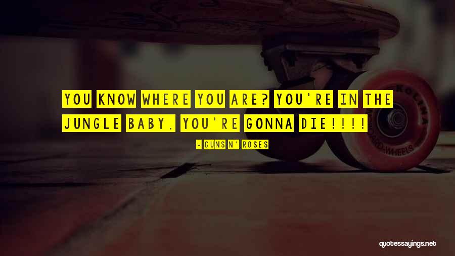 I Will Die For You Baby Quotes By Guns N' Roses