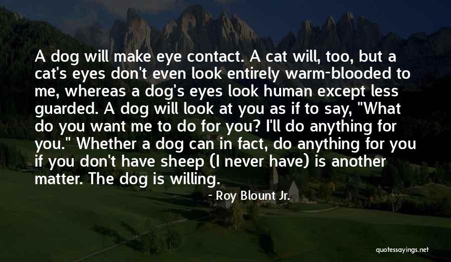 I Will Do Anything For You Quotes By Roy Blount Jr.