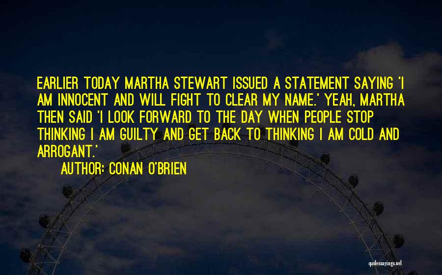 I Will Fight Back Quotes By Conan O'Brien
