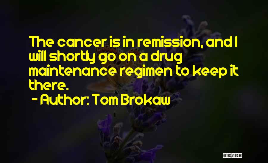 I Will Go On Quotes By Tom Brokaw