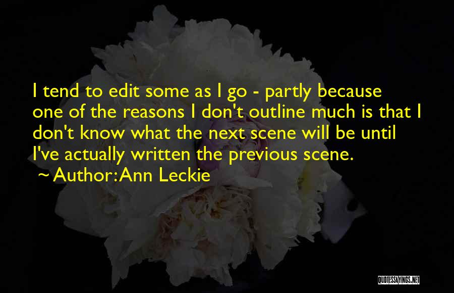 I Will Go Quotes By Ann Leckie