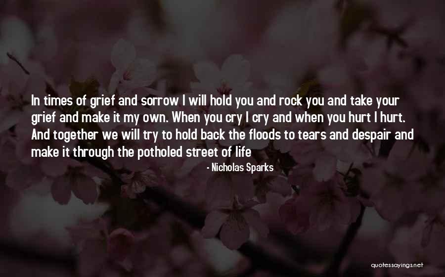 I Will Hurt You Back Quotes By Nicholas Sparks