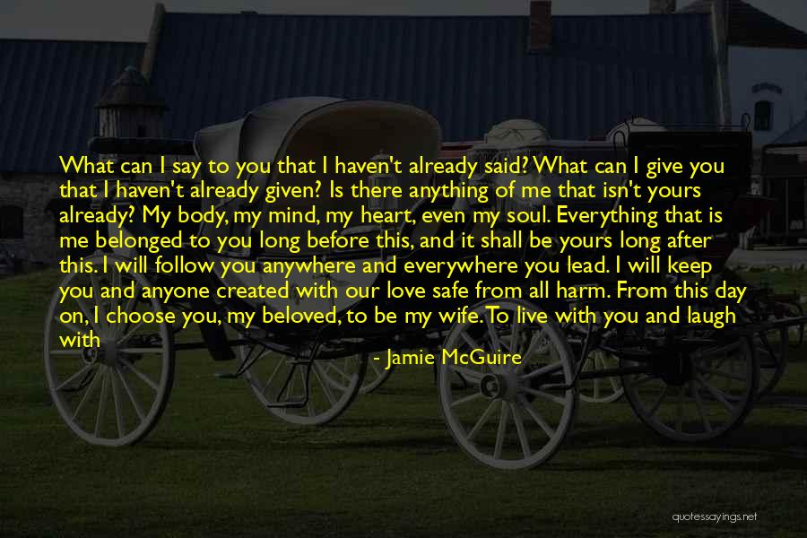 I Will Keep Your Heart Safe Quotes By Jamie McGuire I Will Keep Your Heart Safe Quotes By Jamie McGuire