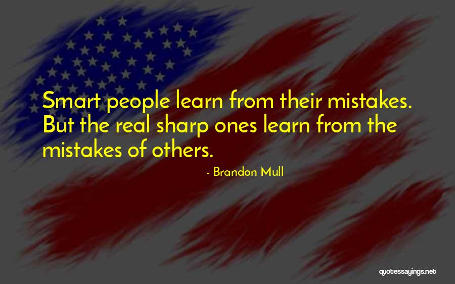 I Will Learn From My Mistakes Quotes By Brandon Mull