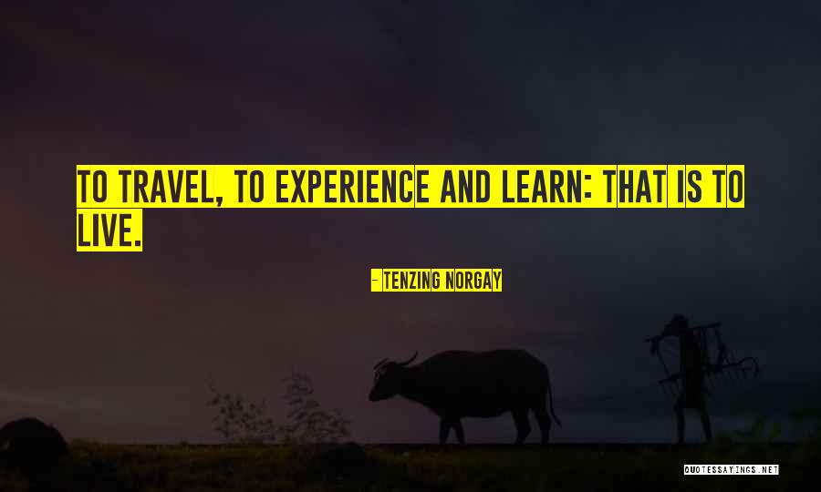 I Will Learn To Live Without You Quotes By Tenzing Norgay I Will Learn To Live Without You Quotes By Tenzing Norgay