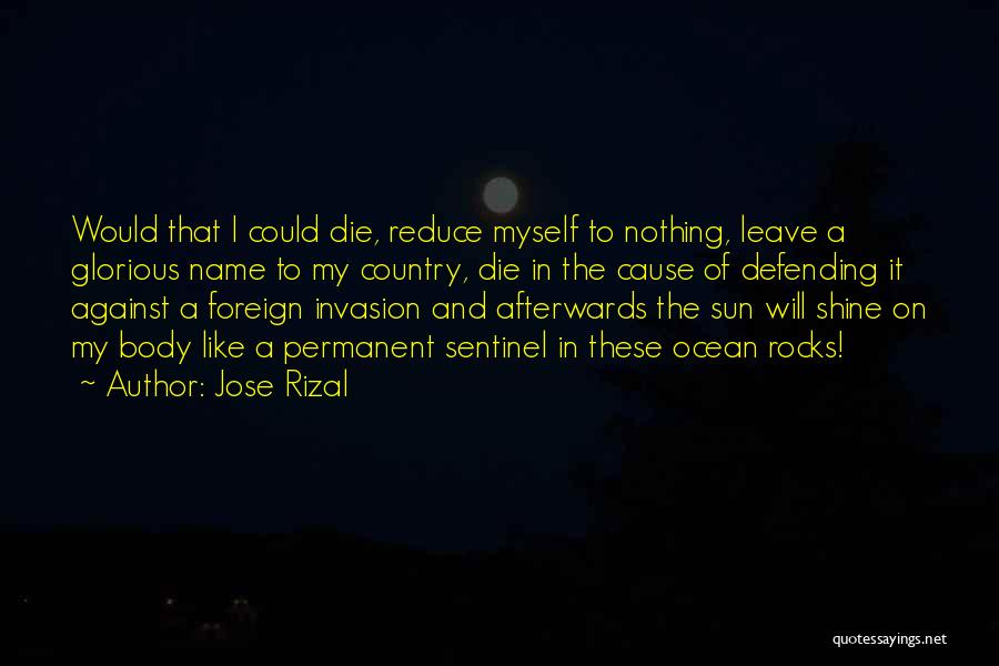 I Will Leave Quotes By Jose Rizal