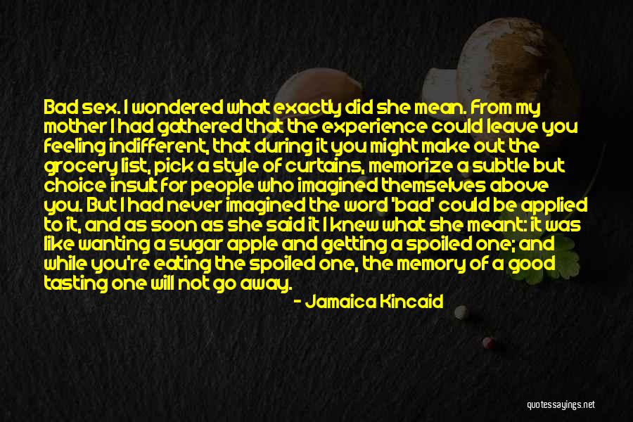 I Will Leave You Soon Quotes By Jamaica Kincaid I Will Leave You Soon Quotes By Jamaica Kincaid