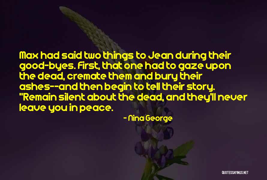I Will Leave You Soon Quotes By Nina George I Will Leave You Soon Quotes By Nina George
