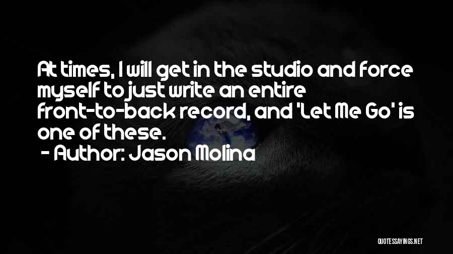 I Will Let Go Quotes By Jason Molina