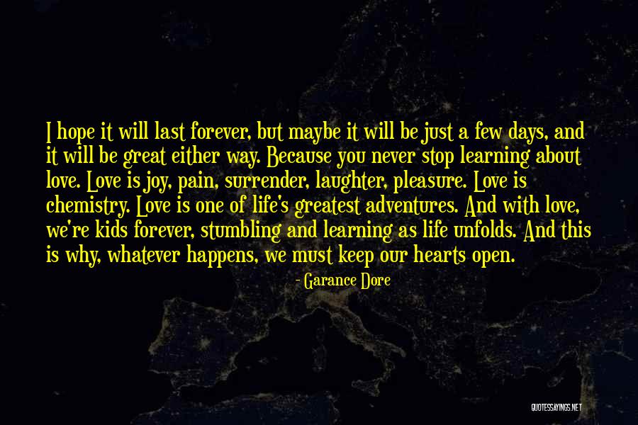 I Will Love You Forever Quotes By Garance Dore