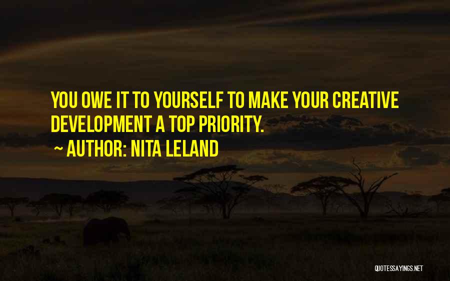 I Will Make It To The Top Quotes By Nita Leland