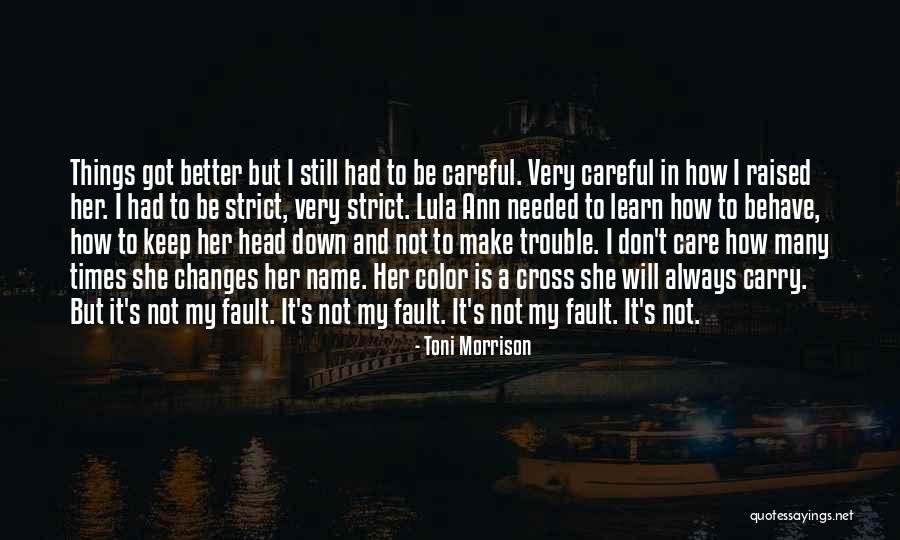 I Will Make Things Better Quotes By Toni Morrison I Will Make Things Better Quotes By Toni Morrison