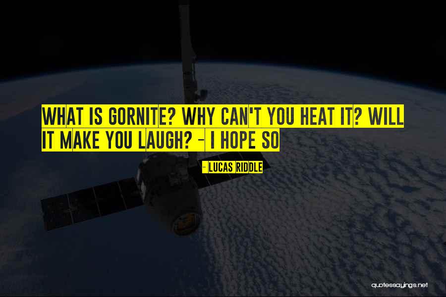 I Will Make You Laugh Quotes By Lucas Riddle
