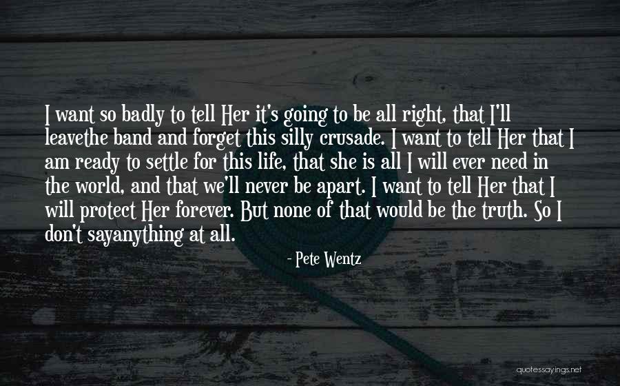 I Will Never Forget Her Quotes By Pete Wentz