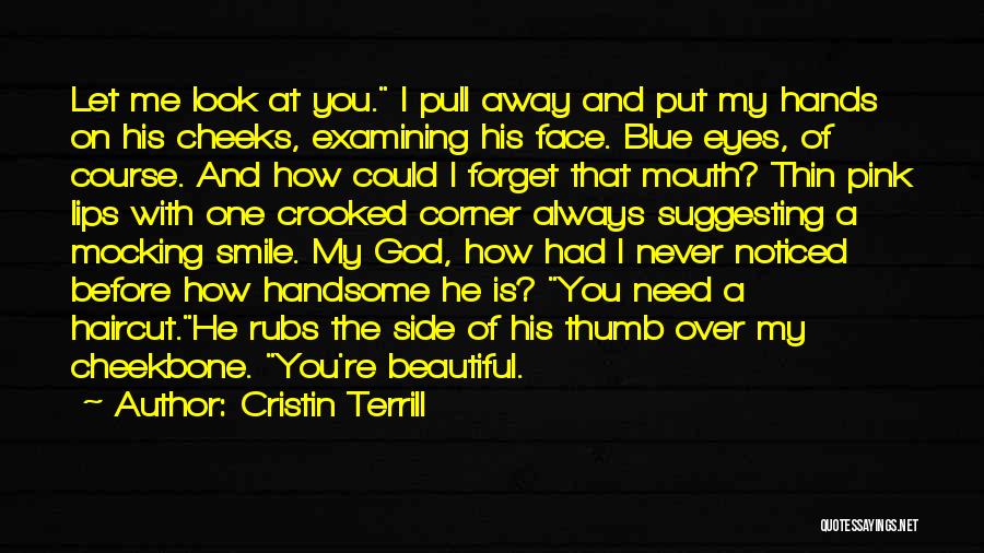 I Will Never Forget Your Smile Quotes By Cristin Terrill