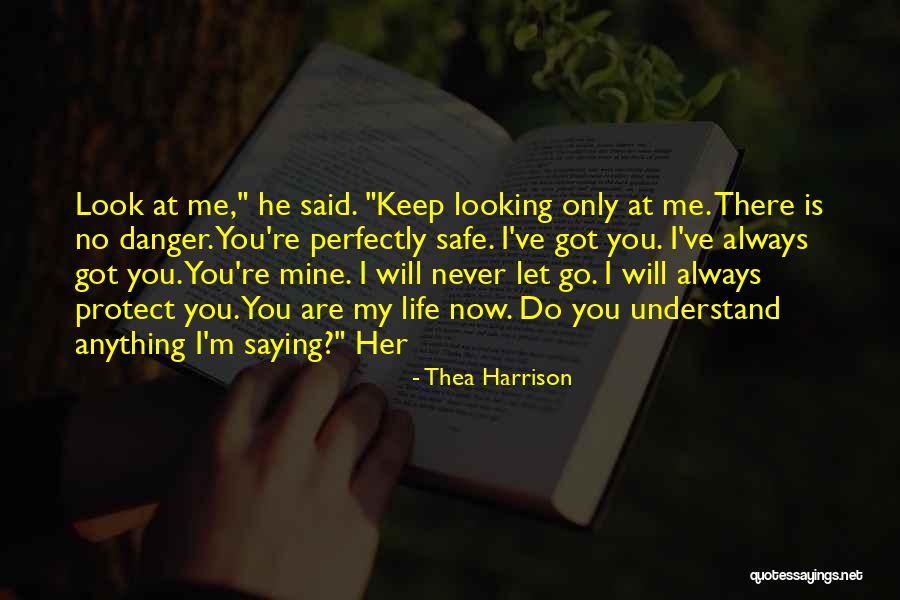 I Will Never Let You Go Quotes By Thea Harrison I Will Never Let You Go Quotes By Thea Harrison