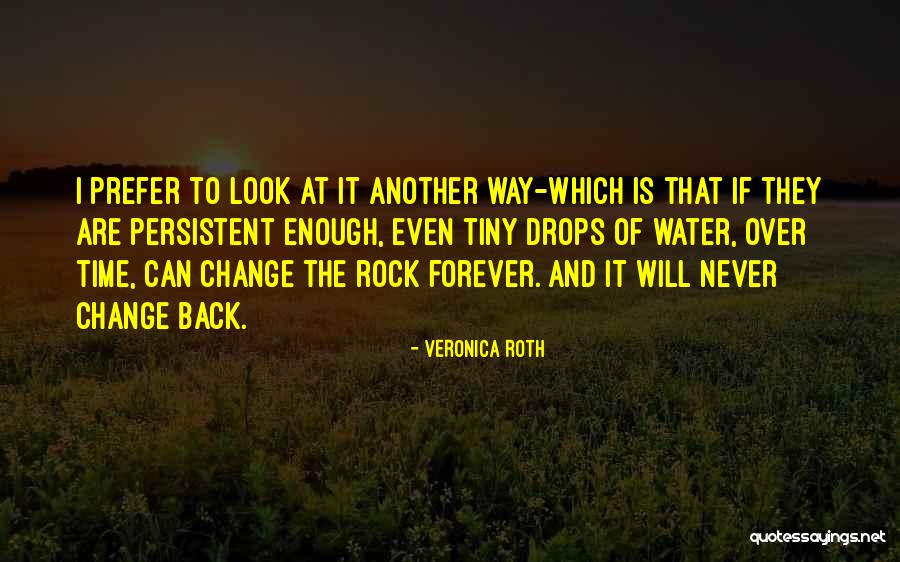 I Will Never Look Back Quotes By Veronica Roth