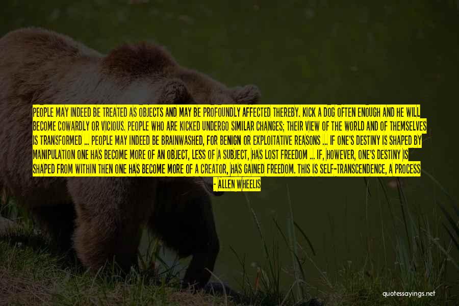 I Will Not Change Quotes By Allen Wheelis I Will Not Change Quotes By Allen Wheelis