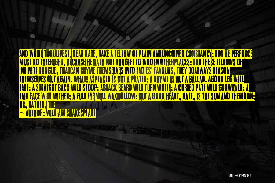 I Will Not Fall Quotes By William Shakespeare