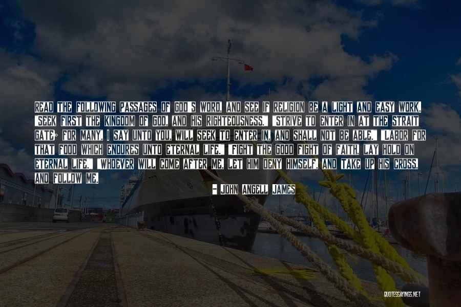 I Will Not Fight For You Quotes By John Angell James I Will Not Fight For You Quotes By John Angell James